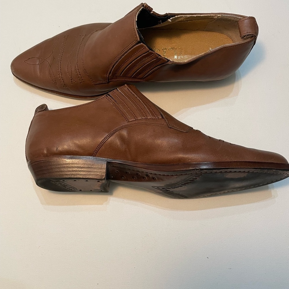 Chilis Elegant Brown Women's shoes Booties Loafers Size 8 SB-5 - Picture 7 of 10